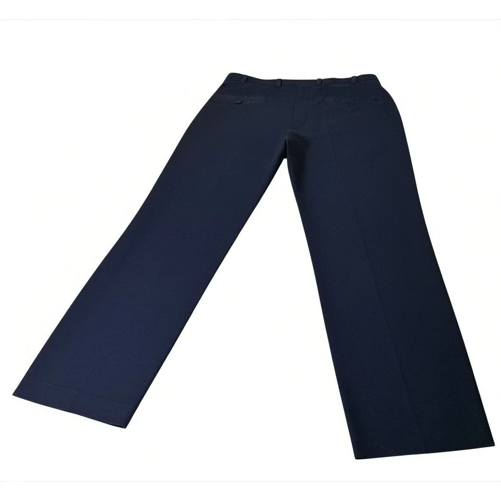 Brooks Brothers Clark Advantage Chino Pants Mens 33x30 Navy‎ Lightweight stretch